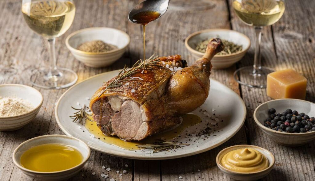 Agneau de Pâques confit au romarin : commencez la marinade dès maintenant pour un résultat fondant le jour J