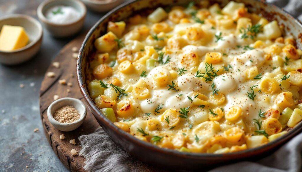 Gratin de poireaux express au comté : prêt en 15 minutes, il sauve mes soirs de semaine