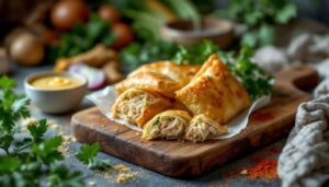 Briouates au poulet et vermicelles : ces petits feuilletés du ramadan disparaissent en 5 minutes à table