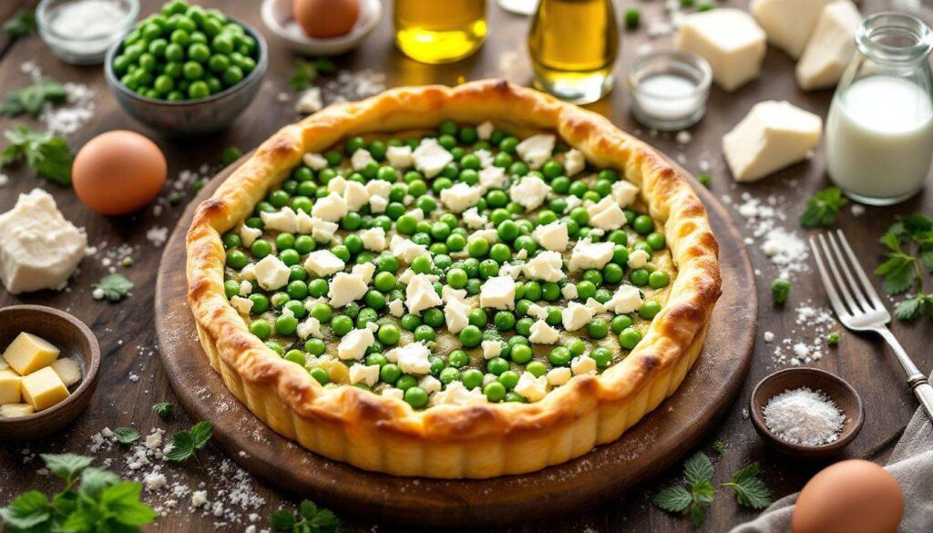 Clafoutis salé aux petits pois et feta, le plat du soir qui met tout le monde d'accord