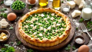Clafoutis salé aux petits pois et feta, le plat du soir qui met tout le monde d'accord