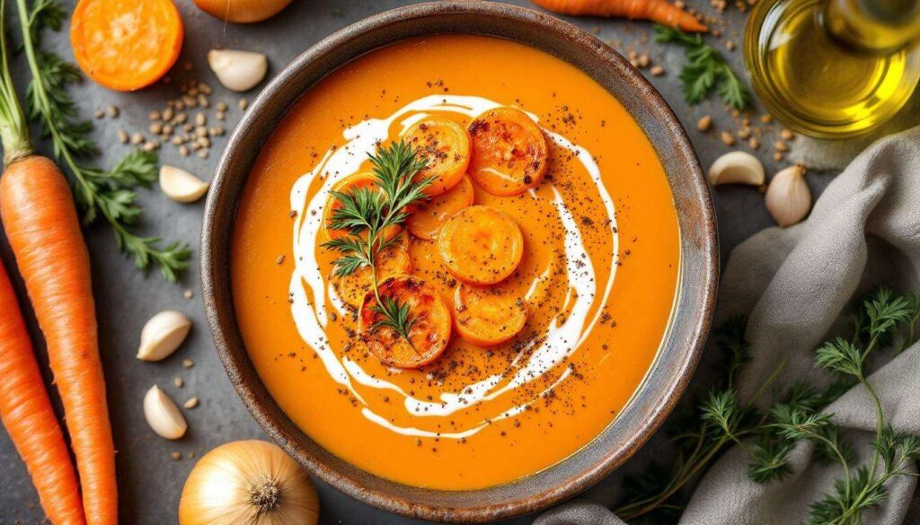 Velouté de carottes rôties au cumin : la soupe de mars qui réchauffe sans alourdir
