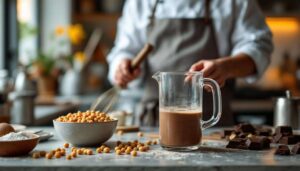 Vous jetez l'eau de cuisson des pois chiches ? Les pâtissiers l'utilisent pour une mousse au chocolat bluffante